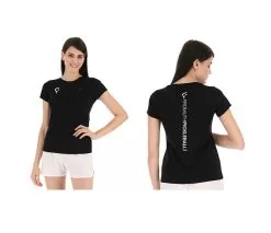 Fromuth Pickleball Lotto Core Tee (W) (Black)