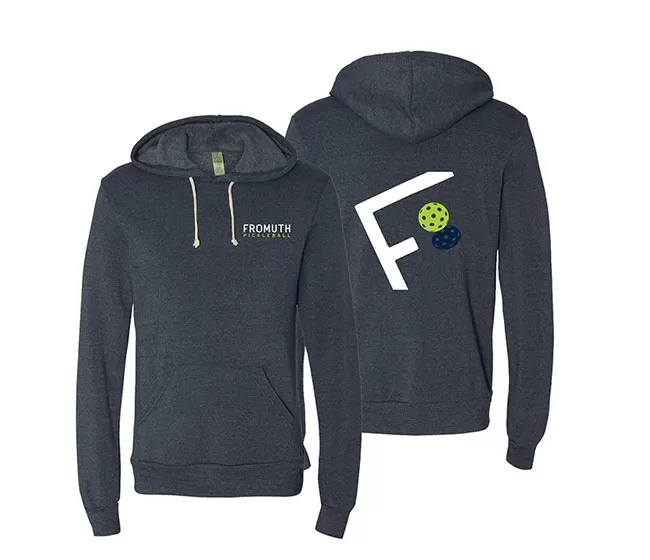 Fromuth Pickleball Eco-Fleece Hooded Sweatshirt (M) (Navy) 3 Fromuth Pickleball Eco-Fleece Hooded Sweatshirt (M) (Navy)