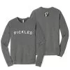 Fromuth Pickleball Pickled Raglan Sweatshirt (M) (Grey) -Pickleball Shop CPF33 GRY 1