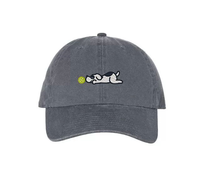 Fromuth Pickleball Dog Cap (Charcoal) 3 Fromuth Pickleball Dog Cap (Charcoal)