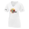 FILA PPA Arizona Grand Slam V-Neck Tee (W) -Pickleball Shop CPPAB1 WHT