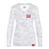 Selkirk Red Label Camo Long Sleeve V-Neck(W)(White) -Pickleball Shop CS1202 WHT