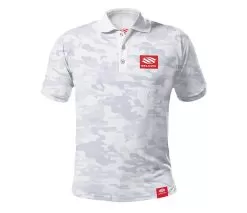 Selkirk Red Label Camo Polo (M)(White)