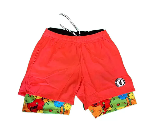 Flow Society Pickleball 5.5" 2-in-1 Short (M) (Red) 3 Flow Society Pickleball 5.5" 2-in-1 Short (M) (Red)