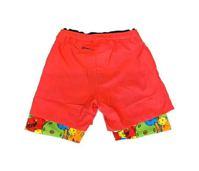 Flow Society Pickleball 5.5" 2-in-1 Short (M) (Red) 4 Flow Society Pickleball 5.5" 2-in-1 Short (M) (Red) - Image 2
