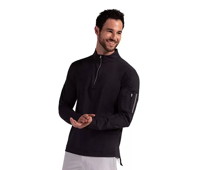BloqUV Mock Zip Top (M) (Black) 3 BloqUV Mock Zip Top (M) (Black)