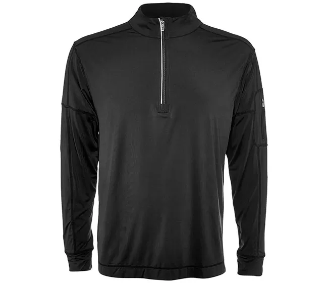 BloqUV Mock Zip Top (M) (Black) 4 BloqUV Mock Zip Top (M) (Black) - Image 2