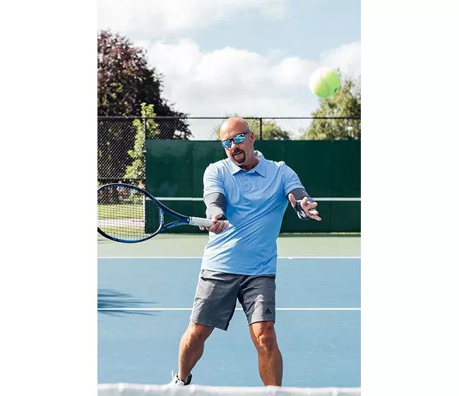 BloqUV Short Sleeve Polo (M) (Indigo) 5 BloqUV Short Sleeve Polo (M) (Indigo) - Image 3