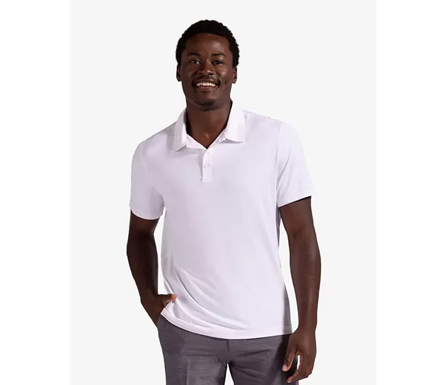 BloqUV Short Sleeve Polo (M) (White) 3 BloqUV Short Sleeve Polo (M) (White)