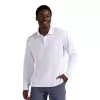 BloqUV Long Sleeve Polo (M) (White) 2 BloqUV Long Sleeve Polo (M) (White) -Pickleball Shop CUVMP5 WHT