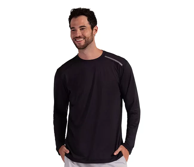 BloqUV Jet Long Sleeve Tee (M) (Black) 3 BloqUV Jet Long Sleeve Tee (M) (Black)
