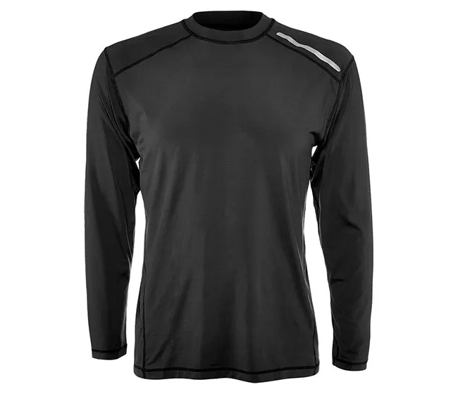 BloqUV Jet Long Sleeve Tee (M) (Black) 4 BloqUV Jet Long Sleeve Tee (M) (Black) - Image 2