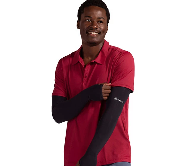 BloqUV Unisex Sun Sleeves (2x) (Black) 3 BloqUV Unisex Sun Sleeves (2x) (Black)