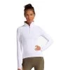 BloqUV Mock Zip Top (W) (White) -Pickleball Shop CUVWJ0 WHT