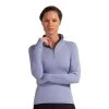 BloqUV Mock Zip Top (W) (Blue) -Pickleball Shop CUVWJ1 BLU 1
