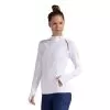BloqUV Hoodie Jacket (W) (White) 2 BloqUV Hoodie Jacket (W) (White) -Pickleball Shop CUVWJ3 WHT 1