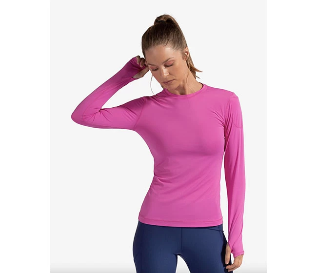 BloqUV 24/7 Long Sleeve Top (W) (Pink) 3 BloqUV 24/7 Long Sleeve Top (W) (Pink)