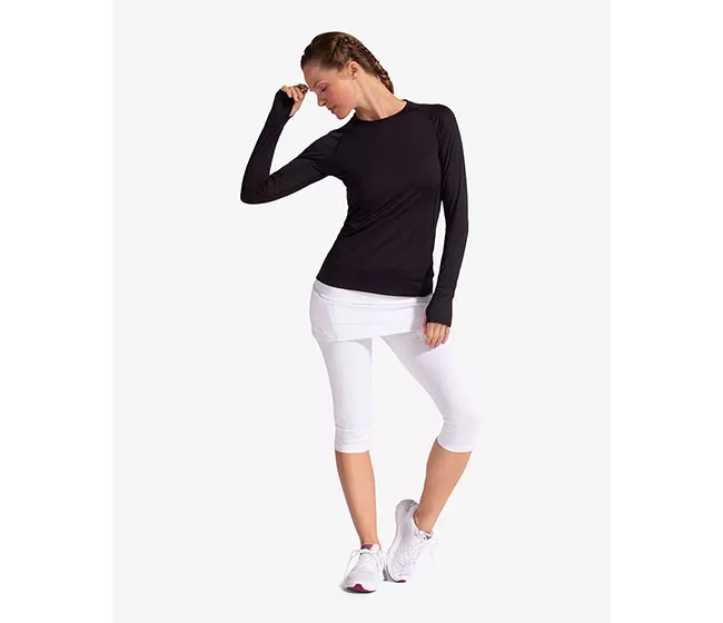 BloqUV Long Sleeve Pullover (W) (Black) 4 BloqUV Long Sleeve Pullover (W) (Black) - Image 2