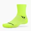 Swiftwick Aspire Four Crew (Neon) -Pickleball Shop CWAF2 YEL