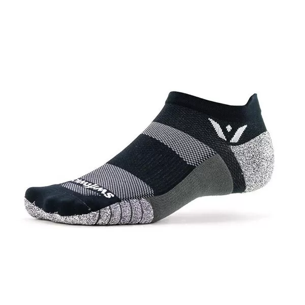 Swiftwick Flite XT Zero Tab No Show (Black) 3 Swiftwick Flite XT Zero Tab No Show (Black)