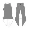Faye+Florie Tie Back Tank (W) (Grey) -Pickleball Shop CYF07 GRY