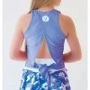 Faye+Florie Tie Back Tank (W) (Perry Blue) 1 Faye+Florie Tie Back Tank (W) (Perry Blue) -Pickleball Shop CYF09 BLU 1
