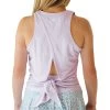 Faye+Florie Tie Back Tank (W) 2 Faye+Florie Tie Back Tank (W) -Pickleball Shop CYF091 PNK 1