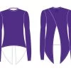 Faye+Florie Tie Back Long Sleeve Top (W) (Purple) -Pickleball Shop CYF11 PUR 1