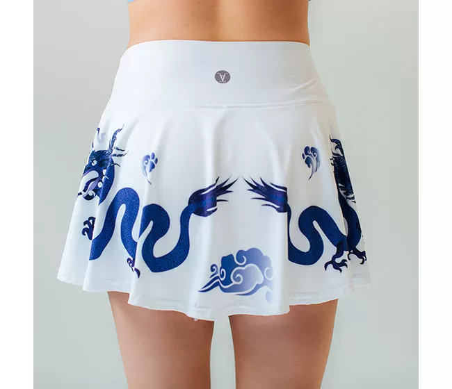 Faye+Florie Dragon Print Holly Skirt (W) 4 Faye+Florie Dragon Print Holly Skirt (W) - Image 2