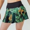 Faye+Florie Jungle Holly Skirt (W) (Black/Green) 1 Faye+Florie Jungle Holly Skirt (W) (Black/Green) -Pickleball Shop CYF3T BLK 1