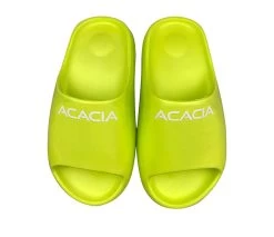 Acacia Apres Recovery Slides (Unisex) (Lime) -Pickleball Shop JCARS1 LIM 3
