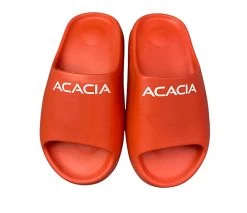 Acacia Apres Recovery Slides (Unisex) (Fire) -Pickleball Shop JCARS2 RED 3