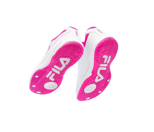 FILA Double Bounce 3 Pickleball (W) (White/Pink) 4 FILA Double Bounce 3 Pickleball (W) (White/Pink) - Image 2