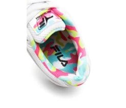 FILA Double Bounce 3 Pickleball (W) (White/Turquoise) -Pickleball Shop JFWDB2 WHT 4