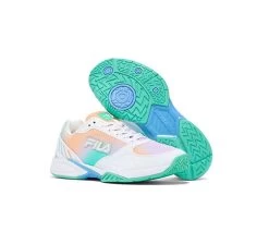 FILA Volley Zone Tie Dye Pickleball (W) (White/Peach) -Pickleball Shop JFWVZ6 WHT 3