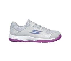Skechers Viper Court Pickleball (W) (Grey/Purple)
