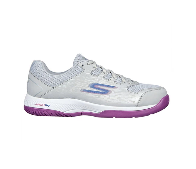 Skechers Viper Court Pickleball (W) (Grey/Purple) 3 Skechers Viper Court Pickleball (W) (Grey/Purple)