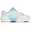 K-Swiss Bigshot Light 4 (W) (White/Angel Blue) 1 K-Swiss Bigshot Light 4 (W) (White/Angel Blue) -Pickleball Shop JNBLWX WHT 1