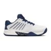 K-Swiss Hypercourt Express 2 HB (M) Clay (White/Blue) -Pickleball Shop JNHEVH WHT 1