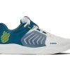 K-Swiss Ultrashot Team (M) (White/Blue) -Pickleball Shop JNUT3 WHT 1