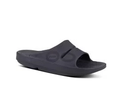 OOFOS OOahh Sport Slide (U)(Black)