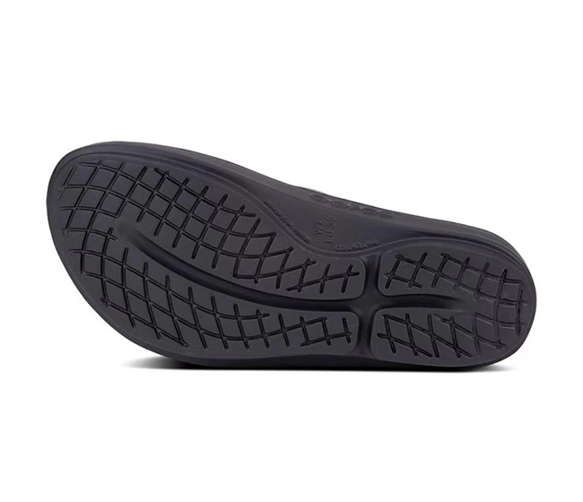 OOFOS OOlala Thong Sandal (W)(Black) 4 OOFOS OOlala Thong Sandal (W)(Black) - Image 2