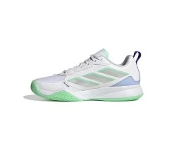 Adidas AvaFlash (W) (White/Silver) -Pickleball Shop JRAF1 WHT 3
