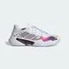 Adidas Barricade (W) (White/Silver) -Pickleball Shop JRBA5F WHT 1
