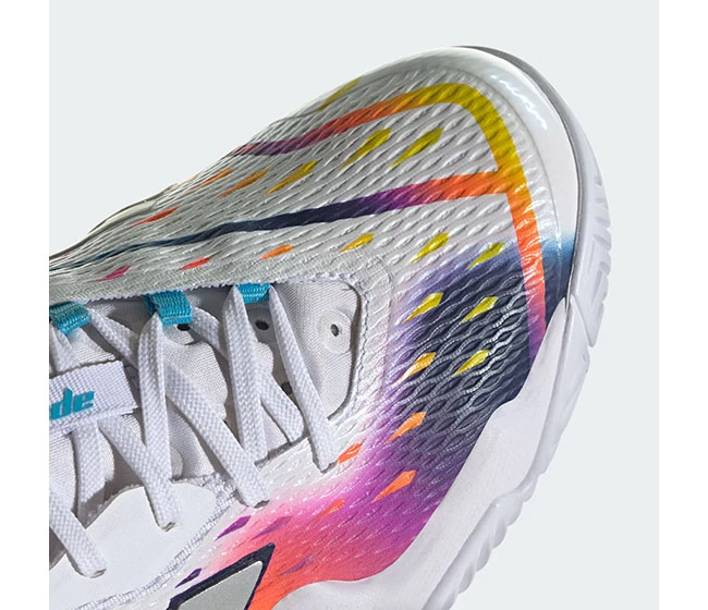 Adidas Barricade (W) (White/Silver) 5 Adidas Barricade (W) (White/Silver) - Image 3