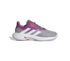 Adidas CourtJam Control (W) (Grey/Purple)