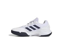 Adidas GameCourt 2 (M) (White/Navy) -Pickleball Shop JRECRA WHT 3