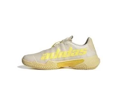 Adidas Barricade (M) (Ecru Tint/Yellow) -Pickleball Shop JREQ6F TAN 3