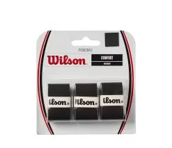 Wilson Pickleball Comfort Pro Overgrip (3x) (Black)