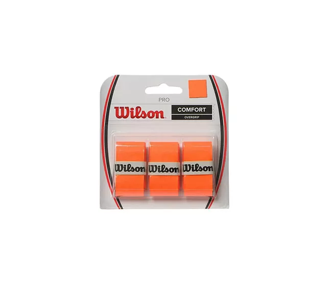 Wilson Pro Overgrip (3x) (Burn) 3 Wilson Pro Overgrip (3x) (Burn)